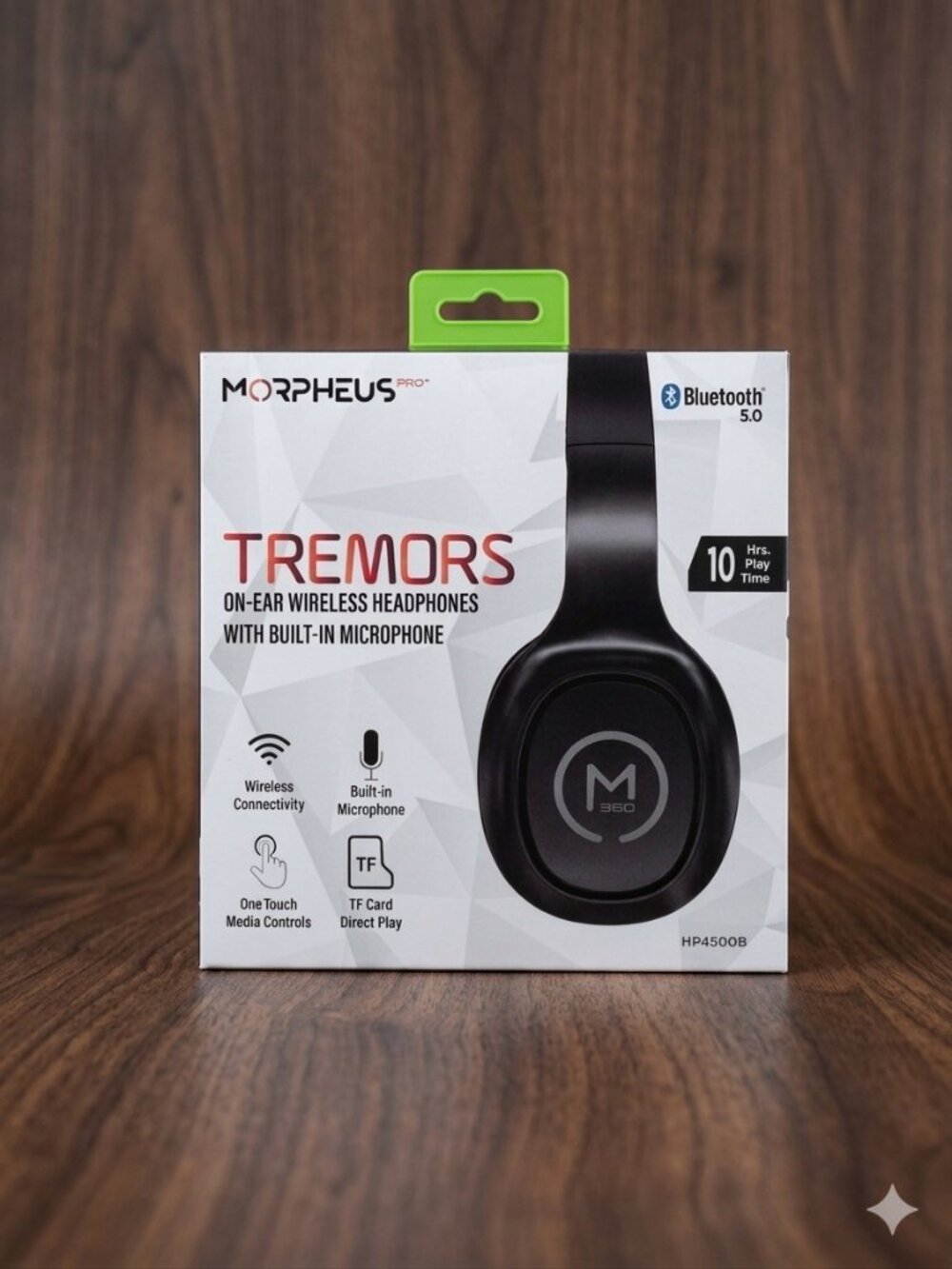 Morpheus 360 Tremors On-Ear Wireless Headphones